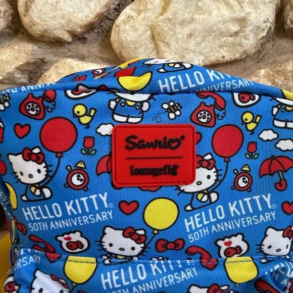 NWT Hello Kitty x Loungefly 50th Anniversary Classic Mini Backpack main image 9
